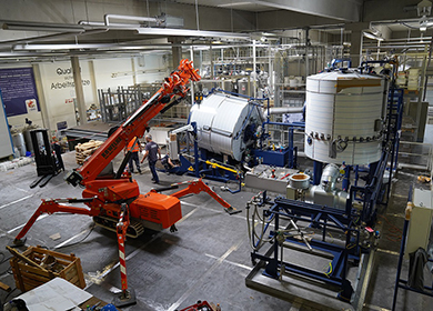 德國舒爾茨涂料總部廠房擴(kuò)建工程進(jìn)行中...